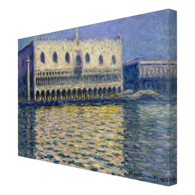 Lienzos de ciudades Claude Monet - The Palazzo Ducale