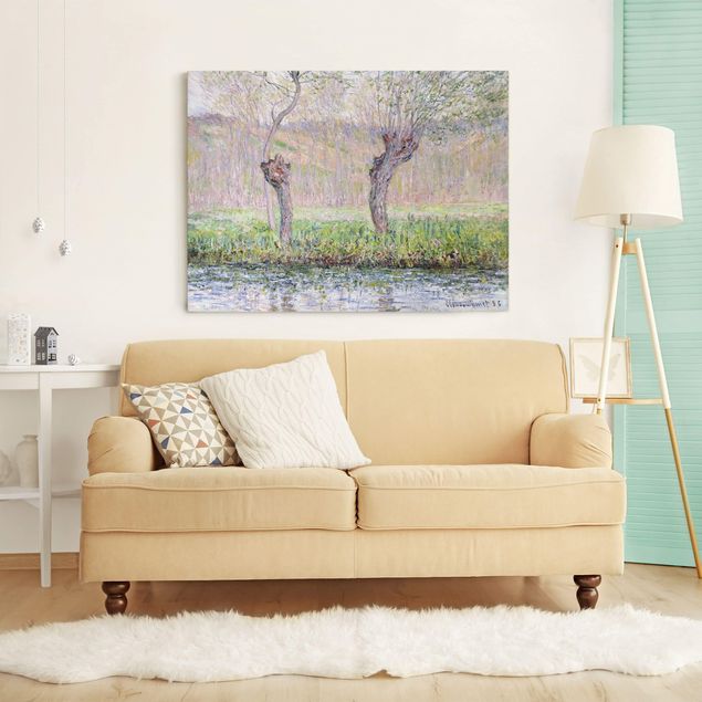 Reproducciones de cuadros Claude Monet - Willow Trees Spring