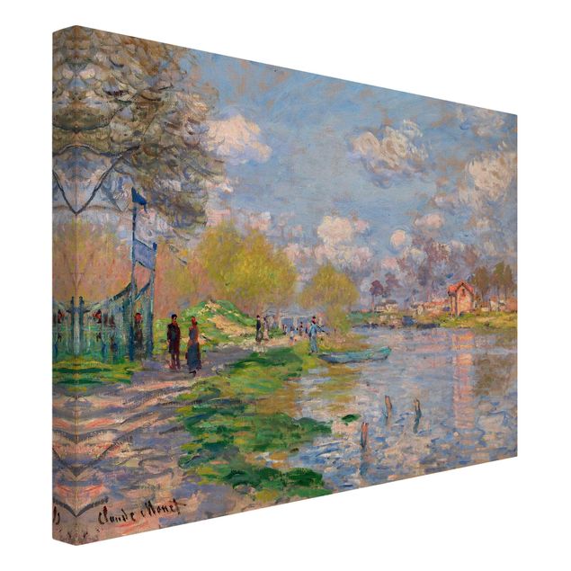 Estilos artísticos Claude Monet - Spring On The Seine