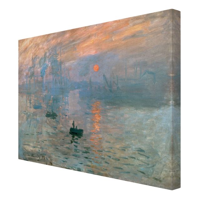 Cuadro con paisajes Claude Monet - Impression (Sunrise)