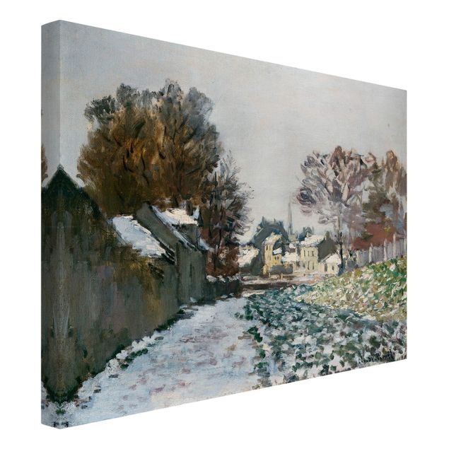 Estilos artísticos Claude Monet - Snow At Argenteuil