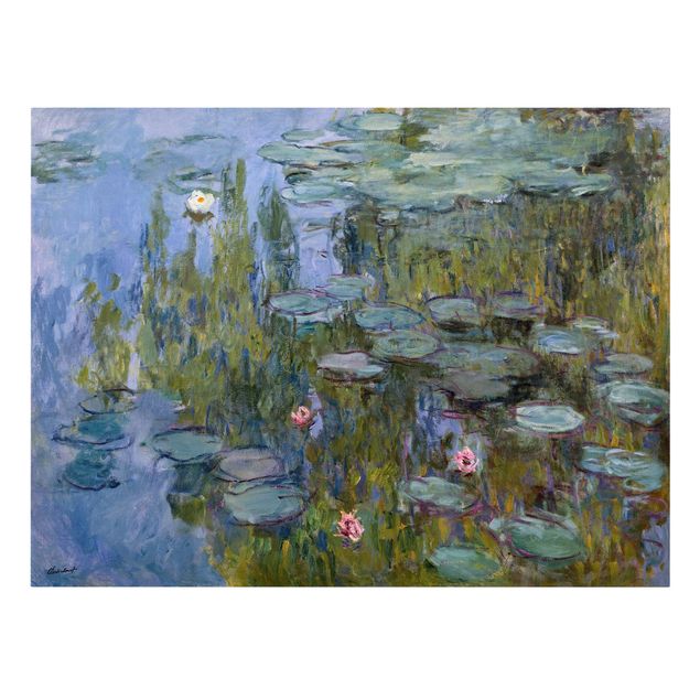 Cuadros famosos Claude Monet - Water Lilies (Nympheas)