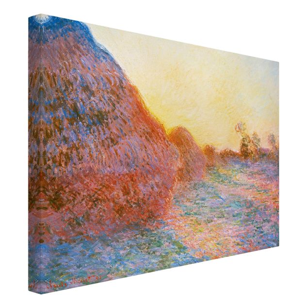 Estilos artísticos Claude Monet - Haystack In Sunlight