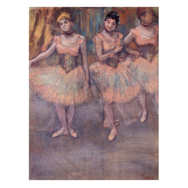Estilos artísticos Edgar Degas - Three Dancers before Exercise