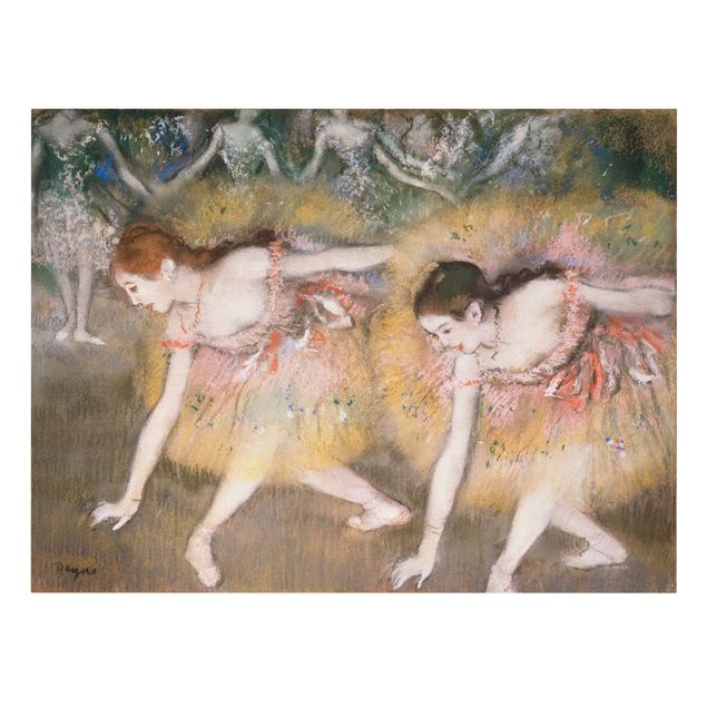 Estilos artísticos Edgar Degas - Dancers Bending Down