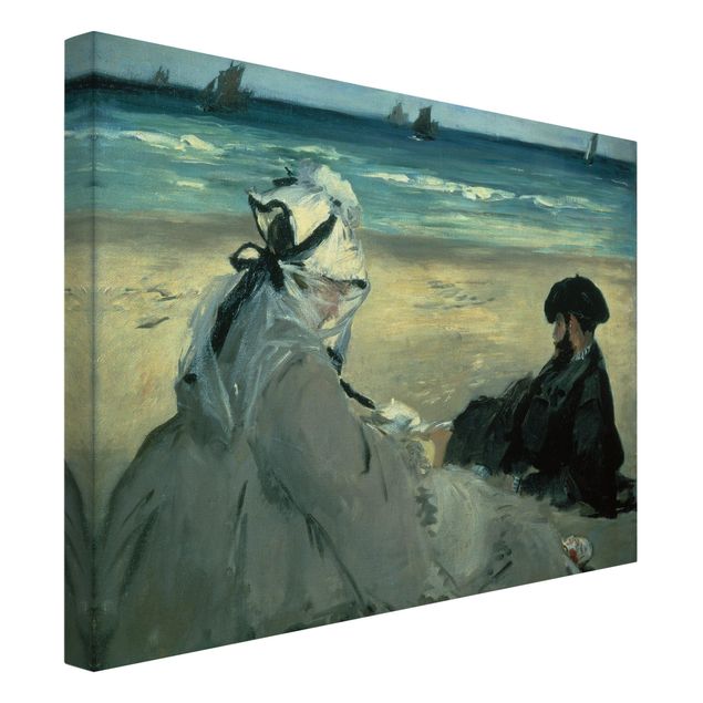 Reproducciones de cuadros Edouard Manet - On The Beach