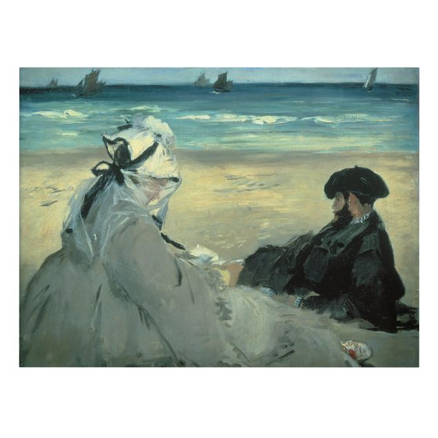 Estilos artísticos Edouard Manet - On The Beach