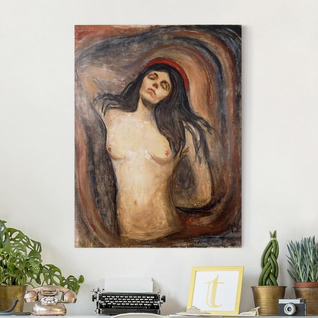 Cuadros expresionistas Edvard Munch - Madonna