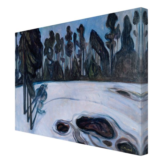 Cuadro con paisajes Edvard Munch - Starry Night