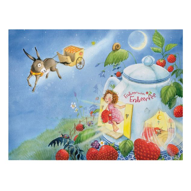 Cuadros decorativos Little Strawberry Strawberry Fairy - Donkey Casimir