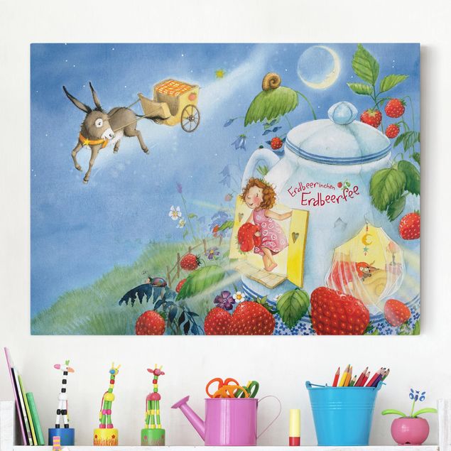 Decoración habitacion bebé Little Strawberry Strawberry Fairy - Donkey Casimir