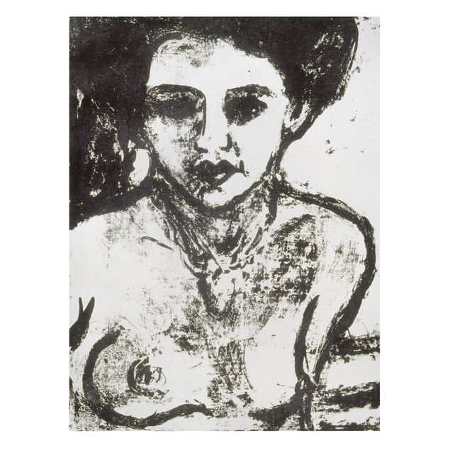 Lienzos de cuadros famosos Ernst Ludwig Kirchner - Artist's Child