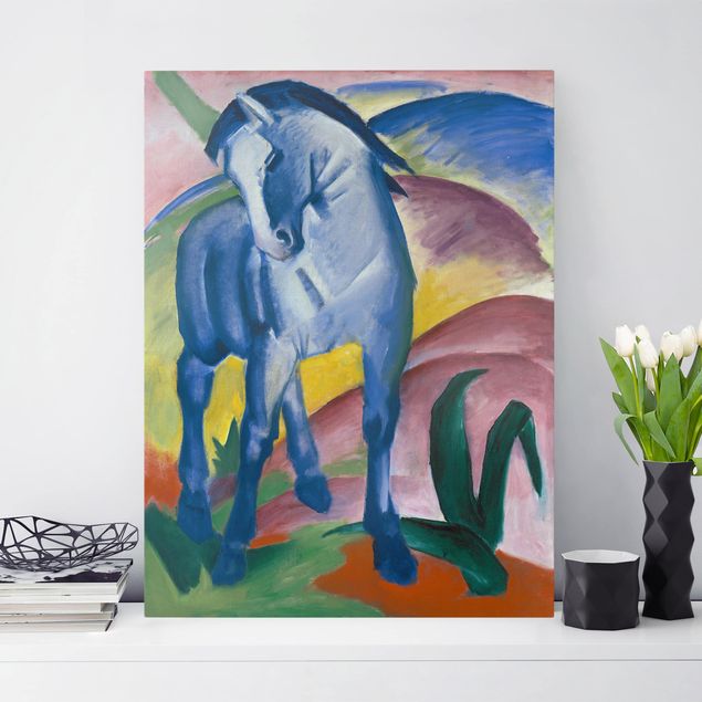 Cuadros Expresionismo Franz Marc - Blue Horse I