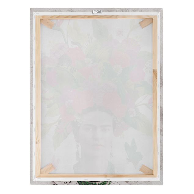 Frida Kahlo cuadros Frida Kahlo - Flower Portrait