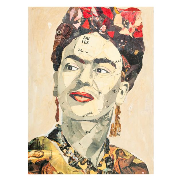 Cuadro retratos Frida Kahlo - Collage No.2