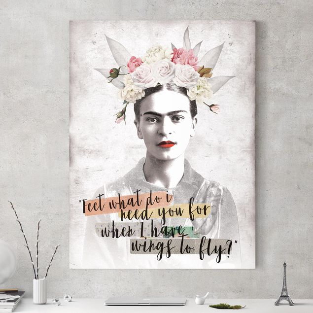 Decoración cocina Frida Kahlo - Quote