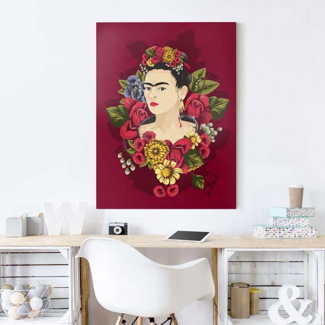Lienzos de rosas Frida Kahlo - Roses