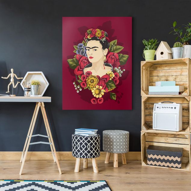 Cuadros famosos Frida Kahlo - Roses