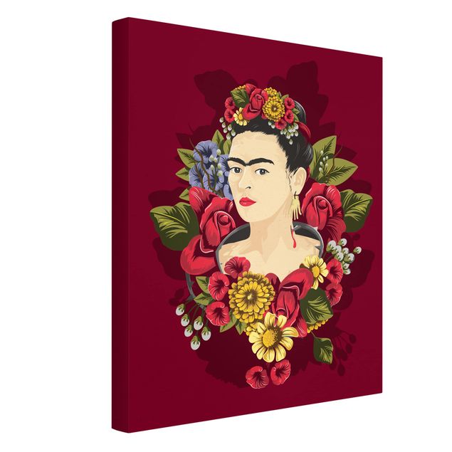 Lienzos flores Frida Kahlo - Roses