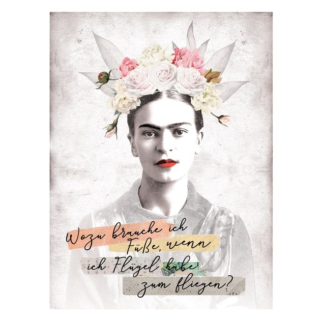 Reproducciónes de cuadros Frida Kahlo - A quote