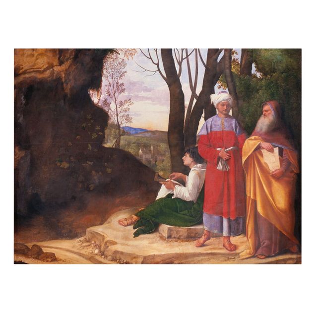 Lienzos de cuadros famosos Giorgione - The Three Philosophers