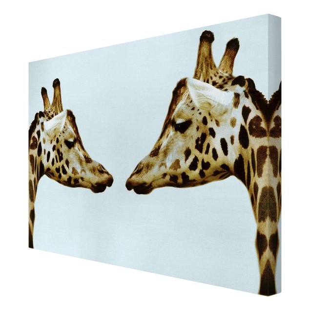 Cuadros decorativos modernos Giraffes In Love