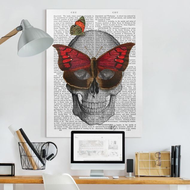 Decoración cocina Scary Reading - Butterfly Mask