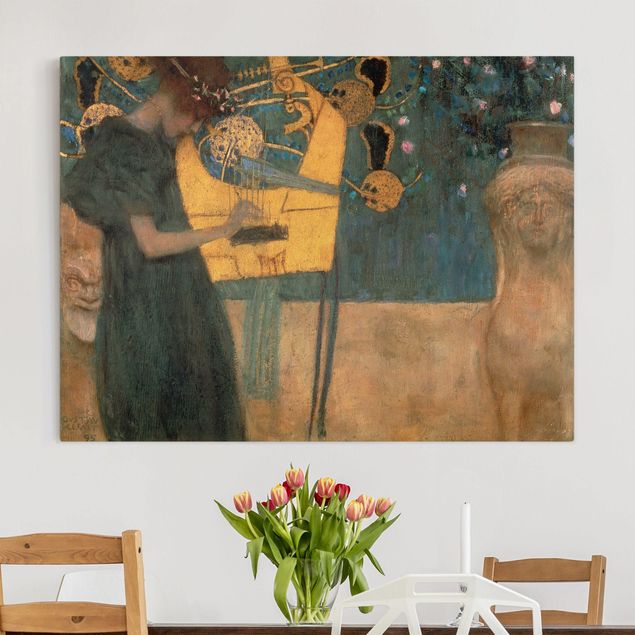Cuadros Art deco Gustav Klimt - Music