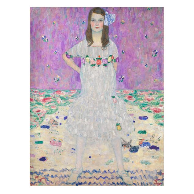 Lienzos de cuadros famosos Gustav Klimt - Mäda Primavesi