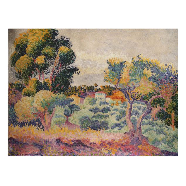 Estilos artísticos Henri Edmond Cross - Eucalyptus And Olive Grove