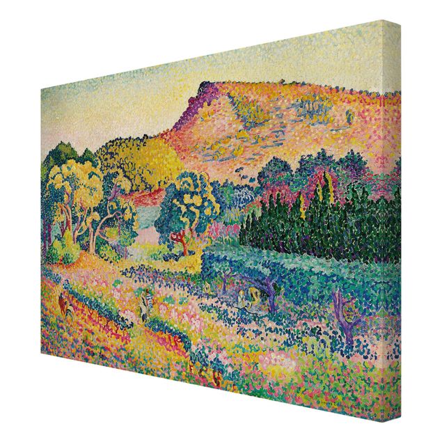 Lienzos de montañas Henri Edmond Cross - Landscape With Le Cap Nègre
