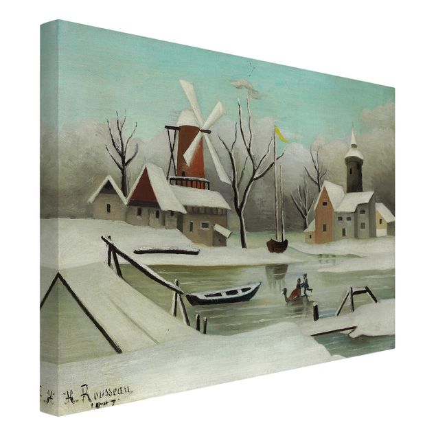Lienzos de cuadros famosos Henri Rousseau - Winter