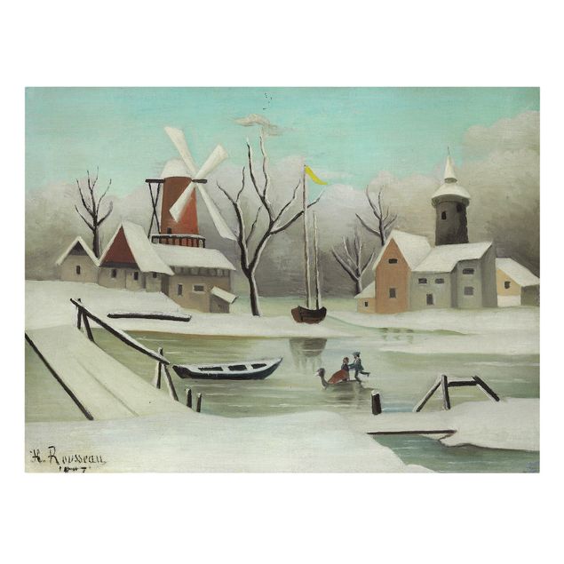 Cuadros famosos Henri Rousseau - Winter
