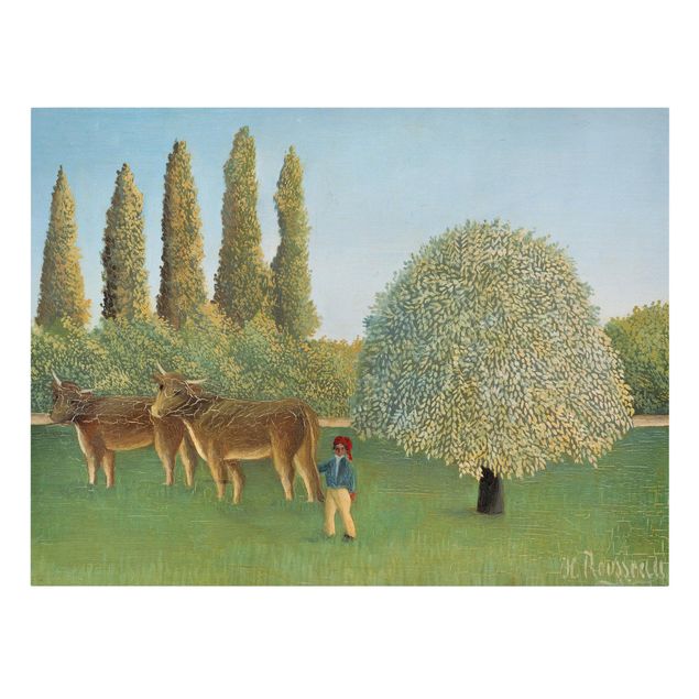 Lienzos de cuadros famosos Henri Rousseau - Meadowland