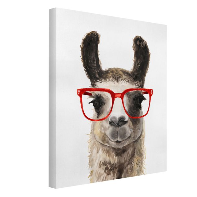 Cuadros decorativos modernos Hip Lama With Glasses II