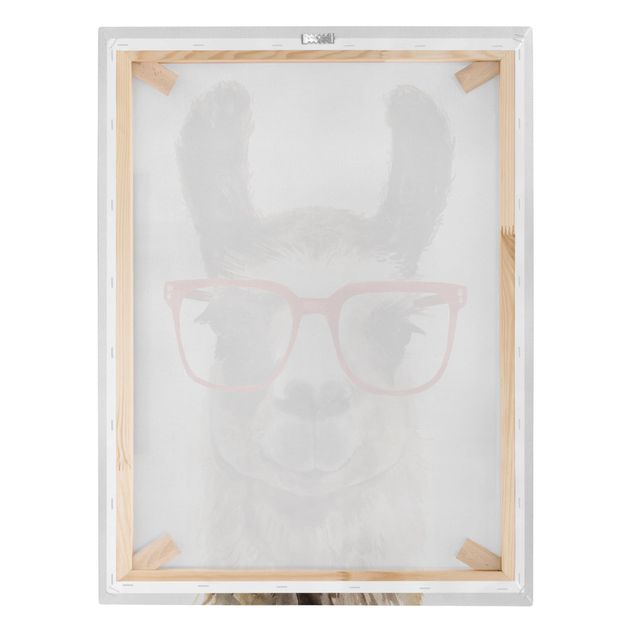 Cuadros en lienzo Hip Lama With Glasses II