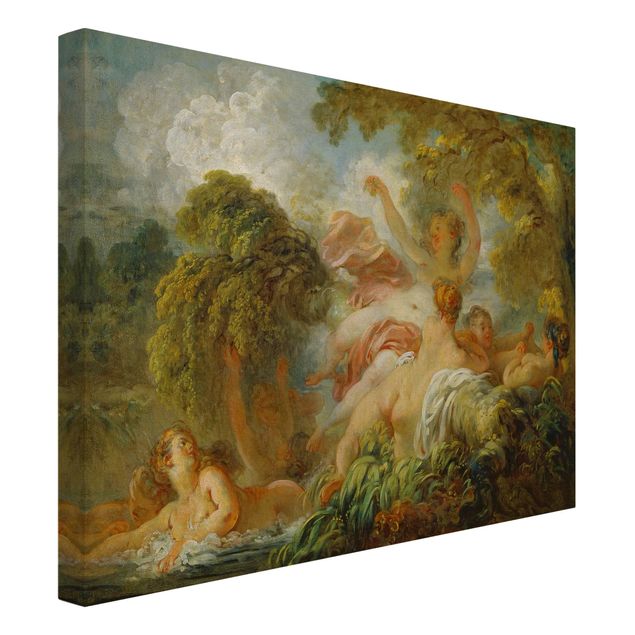 Estilos artísticos Jean Honoré Fragonard - Bathing Girls