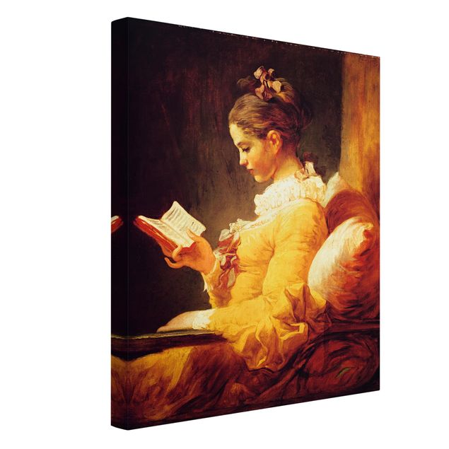Estilos artísticos Jean Honoré Fragonard - Young Girl Reading