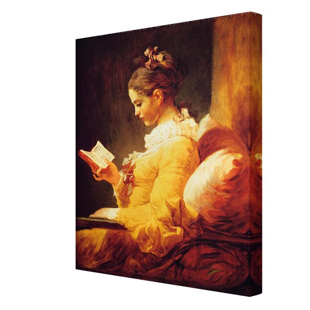 Reproducciónes de cuadros Jean Honoré Fragonard - Young Girl Reading