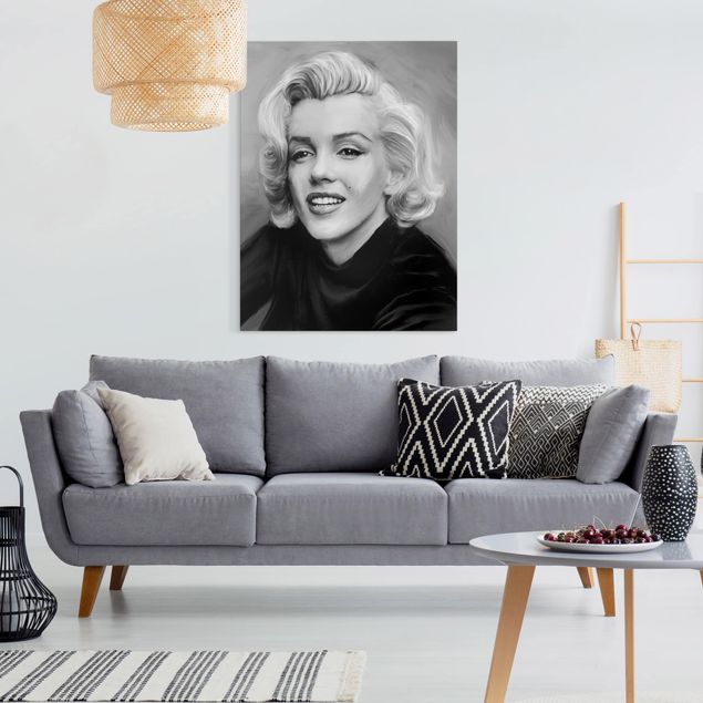 Lienzos vintage Marilyn In Private