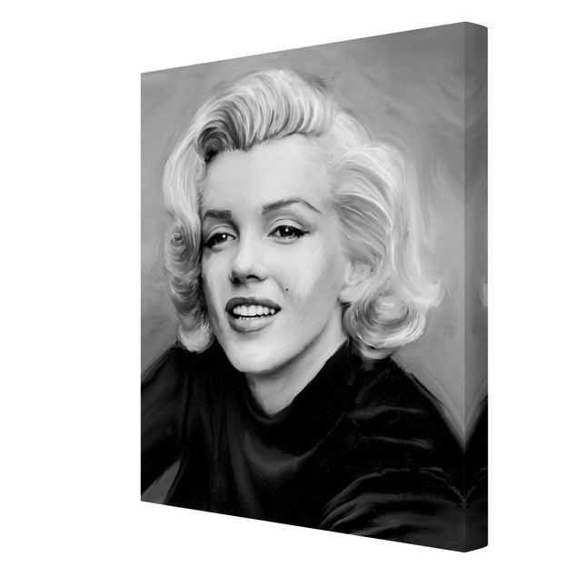 Cuadros a blanco y negro Marilyn In Private