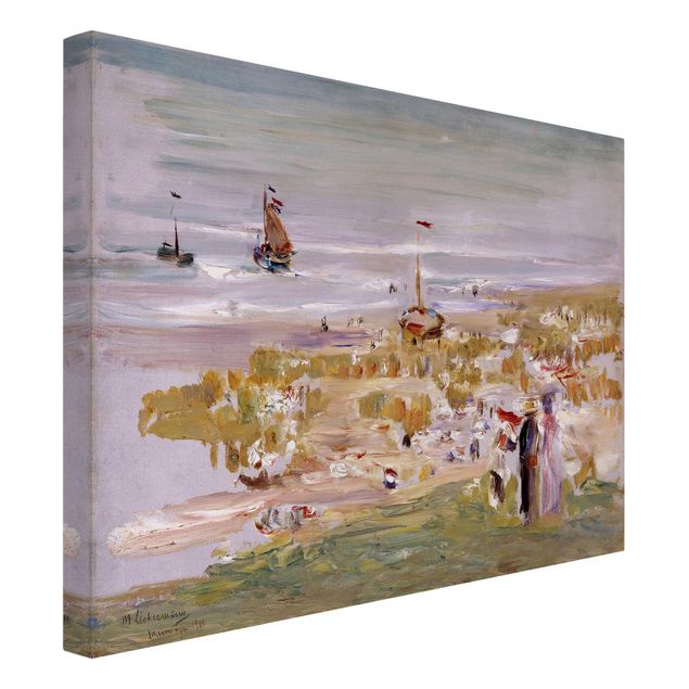 Estilos artísticos Max Liebermann - The Beach, Scheveningen
