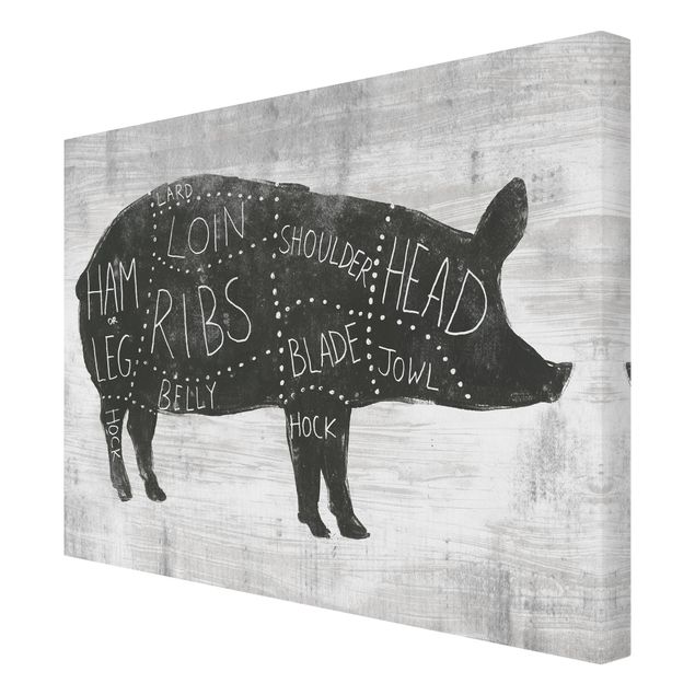 Cuadros Butcher Board - Pig