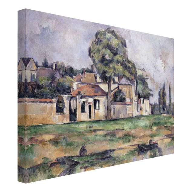 Láminas cuadros famosos Paul Cézanne - Banks Of The Marne