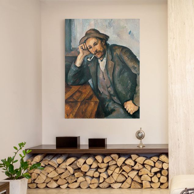 Cuadros Impresionismo Paul Cézanne - The Pipe Smoker