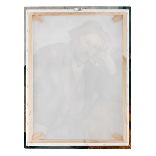 Lienzos de cuadros famosos Paul Cézanne - The Pipe Smoker