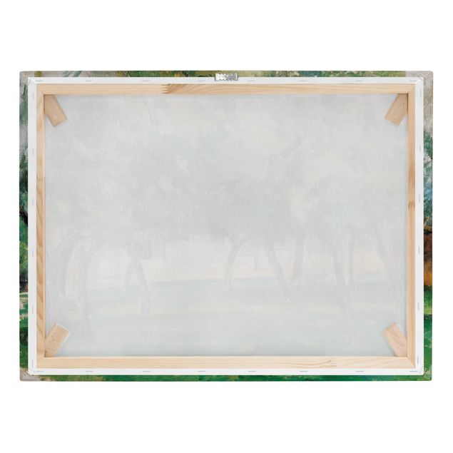 Lienzos de cuadros famosos Paul Cézanne - Farm In Normandy