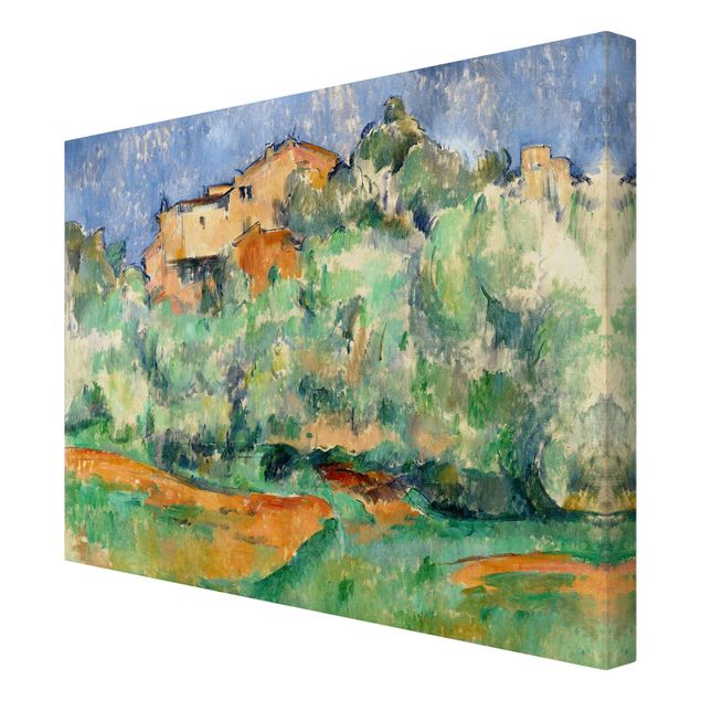 Cuadros paisajes Paul Cézanne - House And Dovecote At Bellevue