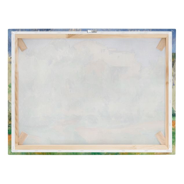 Lienzos de cuadros famosos Paul Cézanne - House And Dovecote At Bellevue