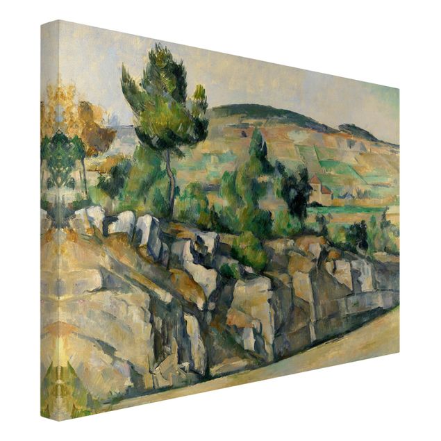 Cuadros famosos Paul Cézanne - Hillside In Provence